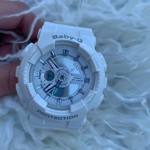 White and Silver Baby G